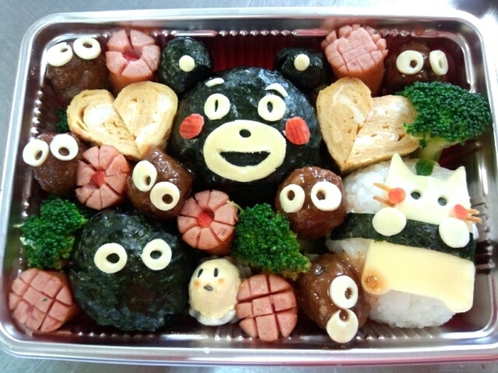 *目からうろこ!お弁当の詰め方のコツ*
