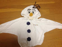 100均で簡単!! オラフ仮装でハッピーハロウィン♪