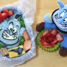 ディズニーキャラ弁☆デコふりでジーニー