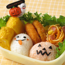 ジャックとおばけのお弁当☆ ~ハロウィンを楽しんで♪