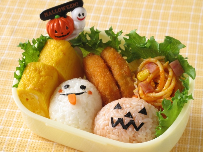 ジャックとおばけのお弁当☆ ~ハロウィンを楽しんで♪