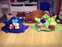 子供の日は100均フェルトで手作り兜