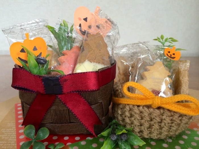 お菓子もハロウィン飾りにしちゃおう