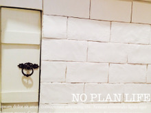 100均粘土で本物みたいなレンガ壁