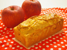 小麦粉・バター・牛乳不使用♪ 優しいりんごのパウンドケーキ