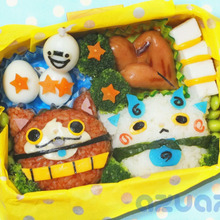 妖怪ウォッチキャラ弁★ジバニャン・コマさんおにぎり