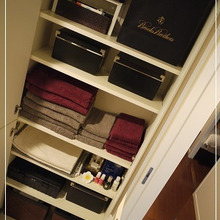 シンプルな洗面所収納