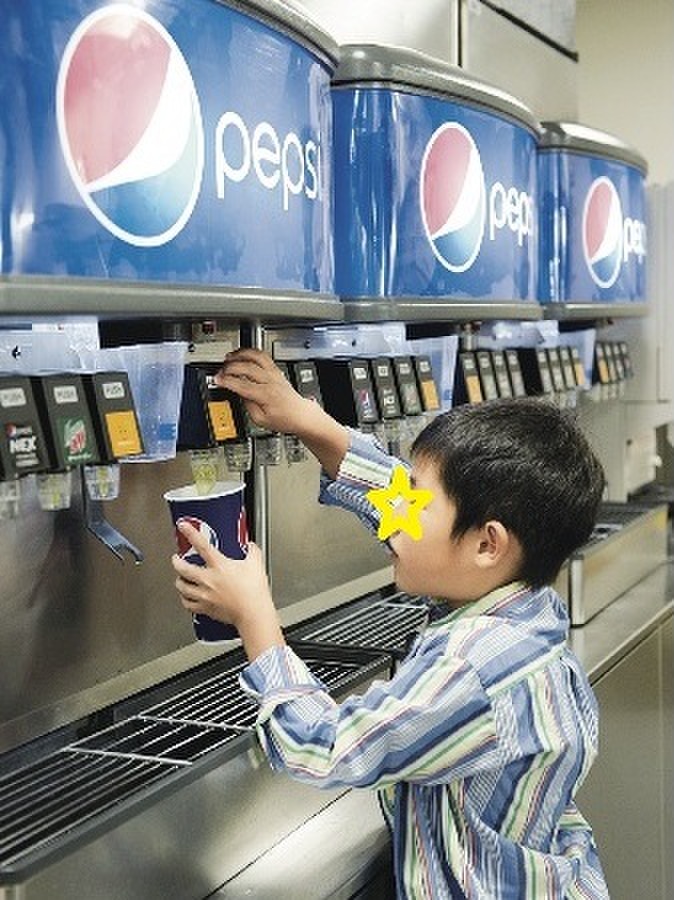 フードコートのソーダは60円で飲み放題!