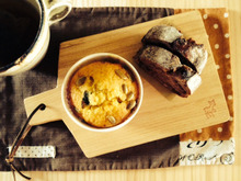 100円でできるカフェ風カッティングボード♪