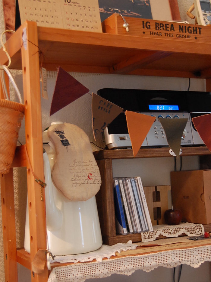 カフェ風コーナーのひと工夫