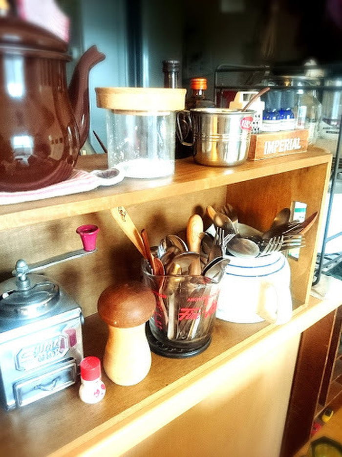 カラトリーも見せる収納