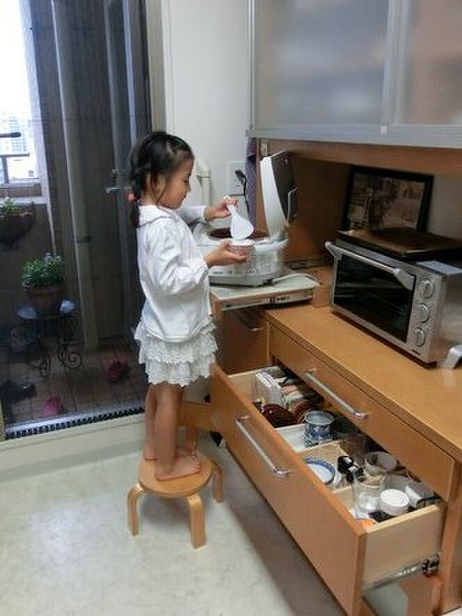 子どもがお手伝いしたくなるキッチン