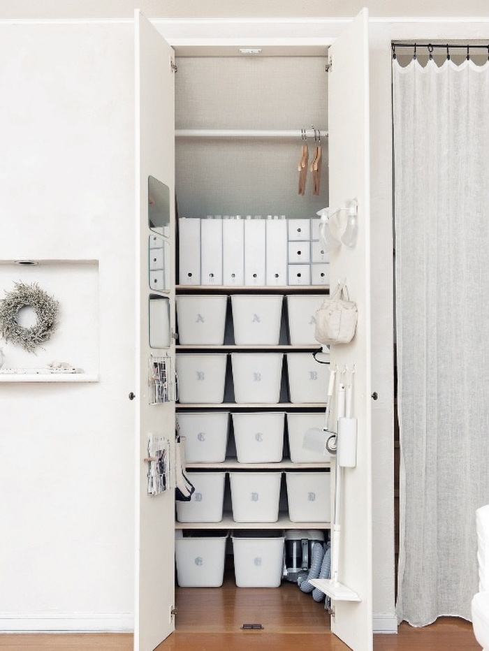 デッドスペースを作らない!収納達人のクローゼット