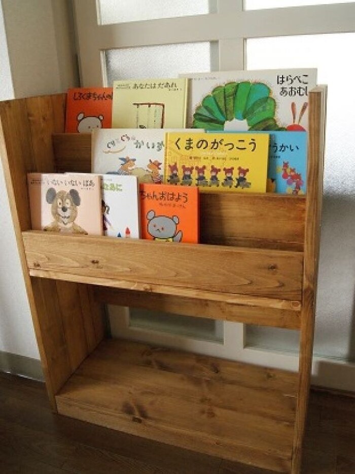 簡単&リーズナブル!絵本棚の作り方