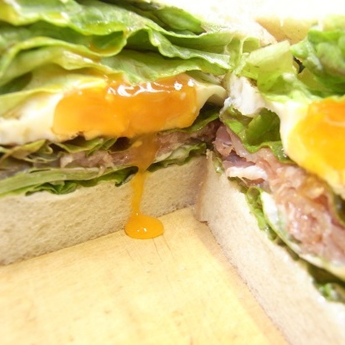 パパッと簡単・豪華サンドイッチ