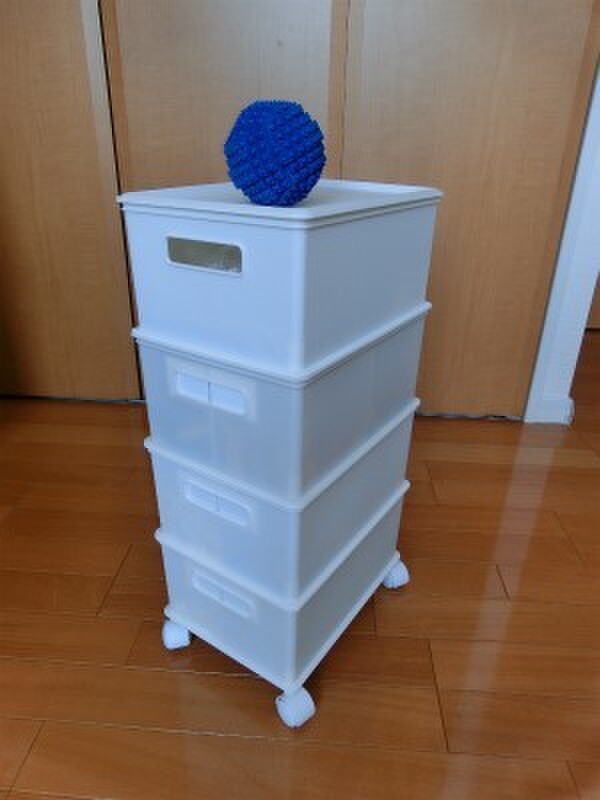 お片付けは、重ねるだけ!