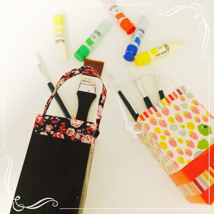 牛乳パックが子供の遊びにぴったりの道具に♬