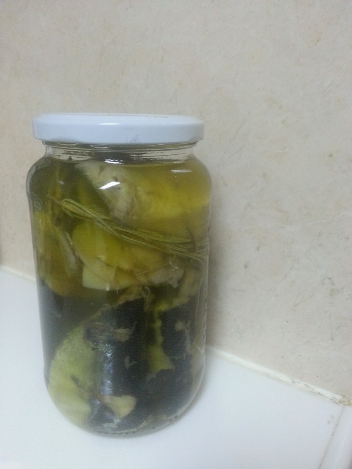 秋刀魚をオイル煮でストック☆