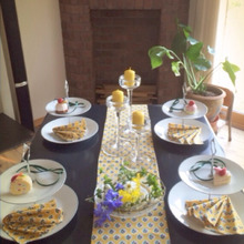 50cmの布地の魔法で我が家はレストラン!