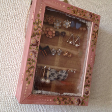 収納&取り出し楽チン♢ピアスケース