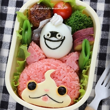 妖怪ウォッチ*ジバニャンのキャラ弁の作り方