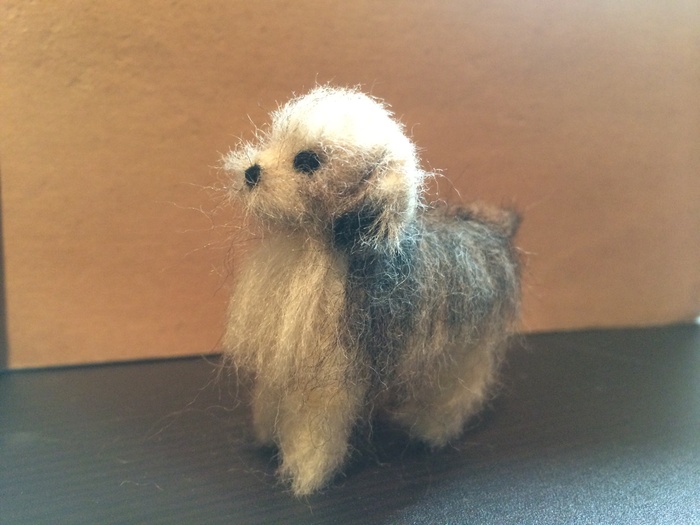 これが手作り?羊毛フェルトでふわふわ愛犬を作る方法