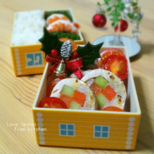 レンジで簡単@チキンロール。X'mas ver.