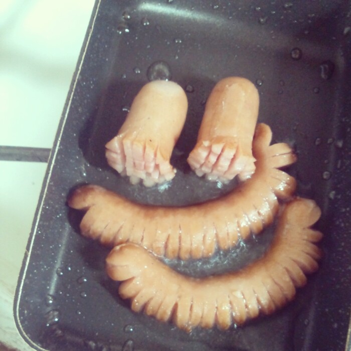 フライパンで!!