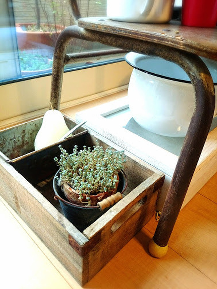 窓際にも