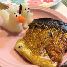 大根おろしでバムケロのカイちゃん