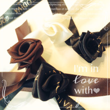 リボン1本でできる♪バラのラッピングを作る方法