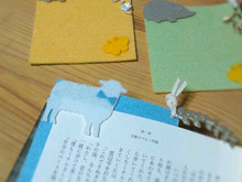 雑貨発明☆コースター兼ブックマーク。