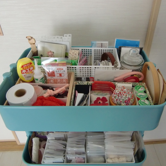 1段目は主に使うもの