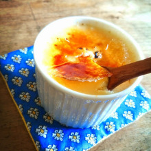 おうちで簡単デザート!クレームブリュレ風