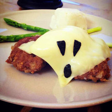 簡単☆おばけハンバーグ