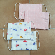 100均のガーゼ生地で手作りマスク♡