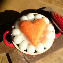 LOVELOVEな大根おろしアート