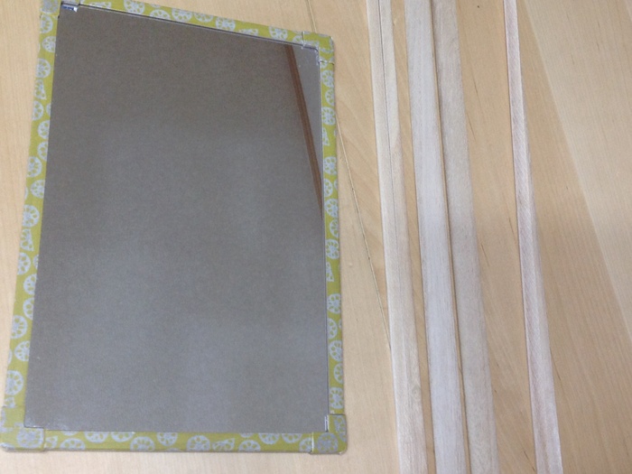 ダイソーの木材で