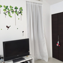 IKEAのカーテン DE 目隠し