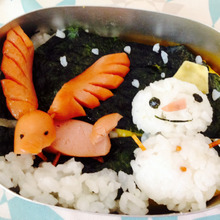 ウインナートナカイ☆ツリー☆雪だるま