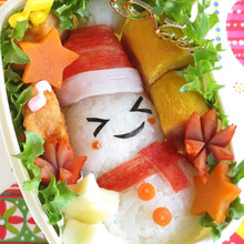 クリスマス☆あったかスノーマンのお弁当