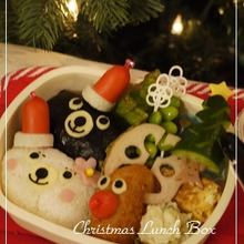 くまさんのクリスマス弁当