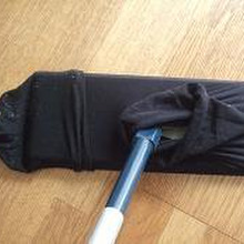 簡単!楽ちん♪ストッキングでピカピカ床に