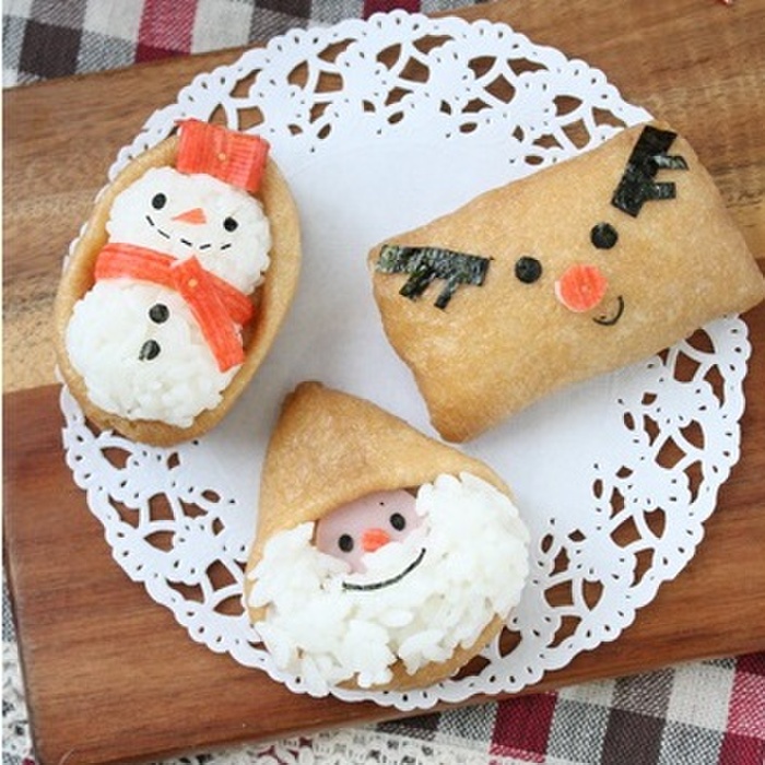 子どもが喜ぶ!簡単Xmasデコ稲荷の作り方