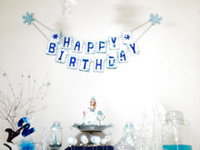 100均だらけのアナ雪バースデーパーティ