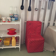 牛乳パック de キッズチェア