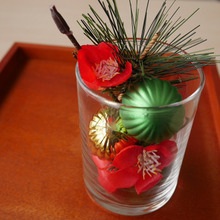 クリスマス飾り×正月飾り