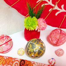 5分でできちゃう手毬(子どもも簡単!)お正月飾り、ひな祭り、七五三にも