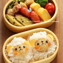簡単*ひつじさんのキャラ弁