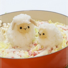 超簡単!!羊の大根おろしアート*デコ鍋